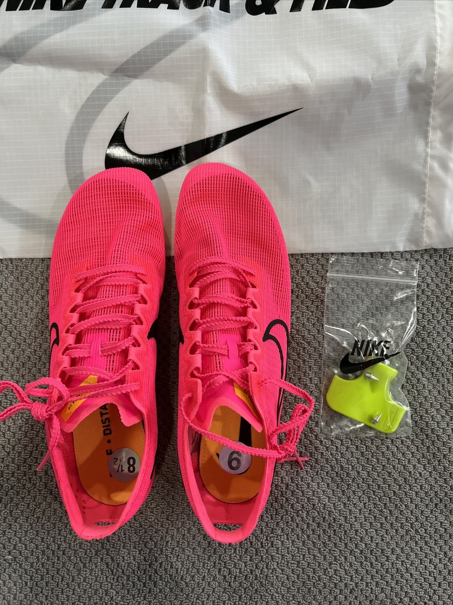 Nike Zoom Mamba 6 Size 9 Hyper Pink Orange With Bag And Spikes | eBay