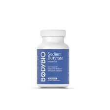 BodyBio Gut Health Supplement 60 Caps - Butyrate  Sodium  The Ultimate Post...