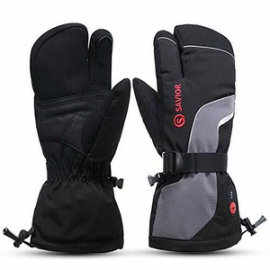 savior heated ski gloves