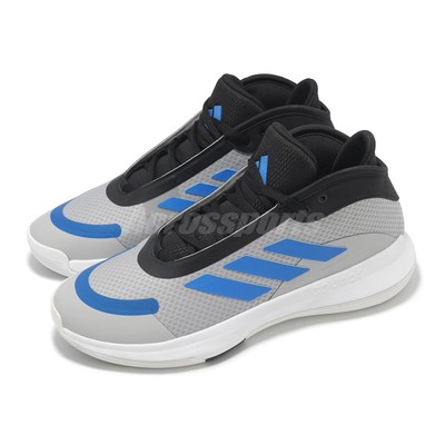 adidas Bounce Legends Grey Bright Royal Men Basketball Hoopers Shoes IE9280