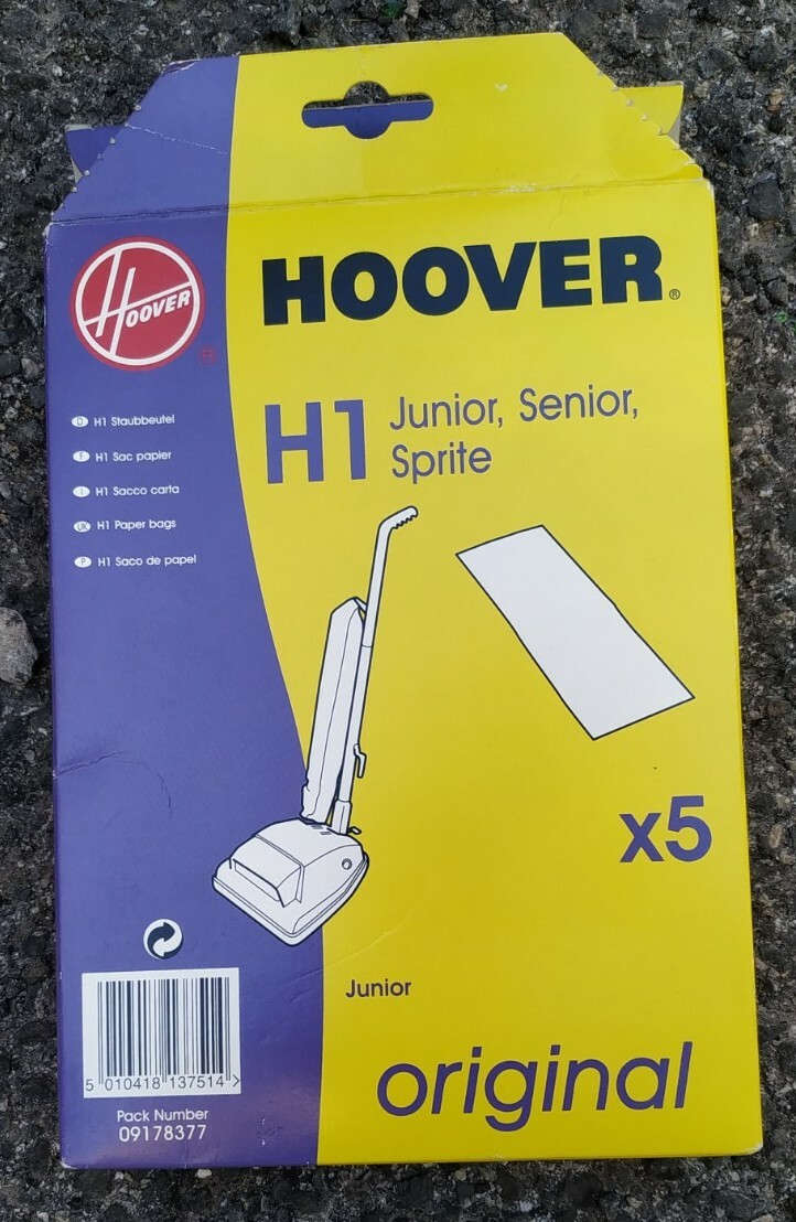 Sacchetti aspirapolvere Hoover H1 originali Battitappeto Junior U1334 U652  | Acquisti Online su eBay