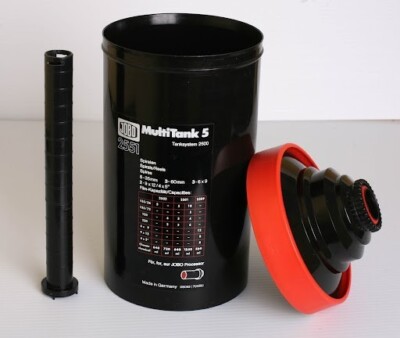 Jobo 2550 MultiTank 5 with Cog Lid for roll or sheet film processing