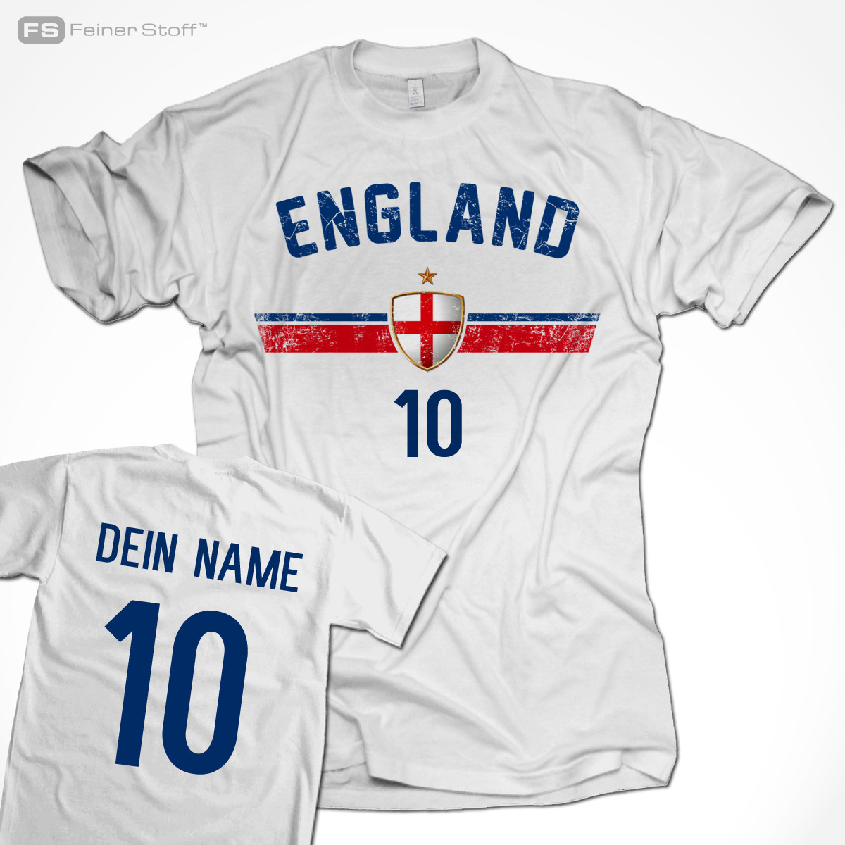 EM Europa Meisterschaft 2024 Fußball Fan Trikot T-Shirt Name & Zahl ...