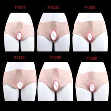 Silicone Briefs Vaginal Realistic Panty Hiding Gaff Hip Enhancer Transgender Lot
