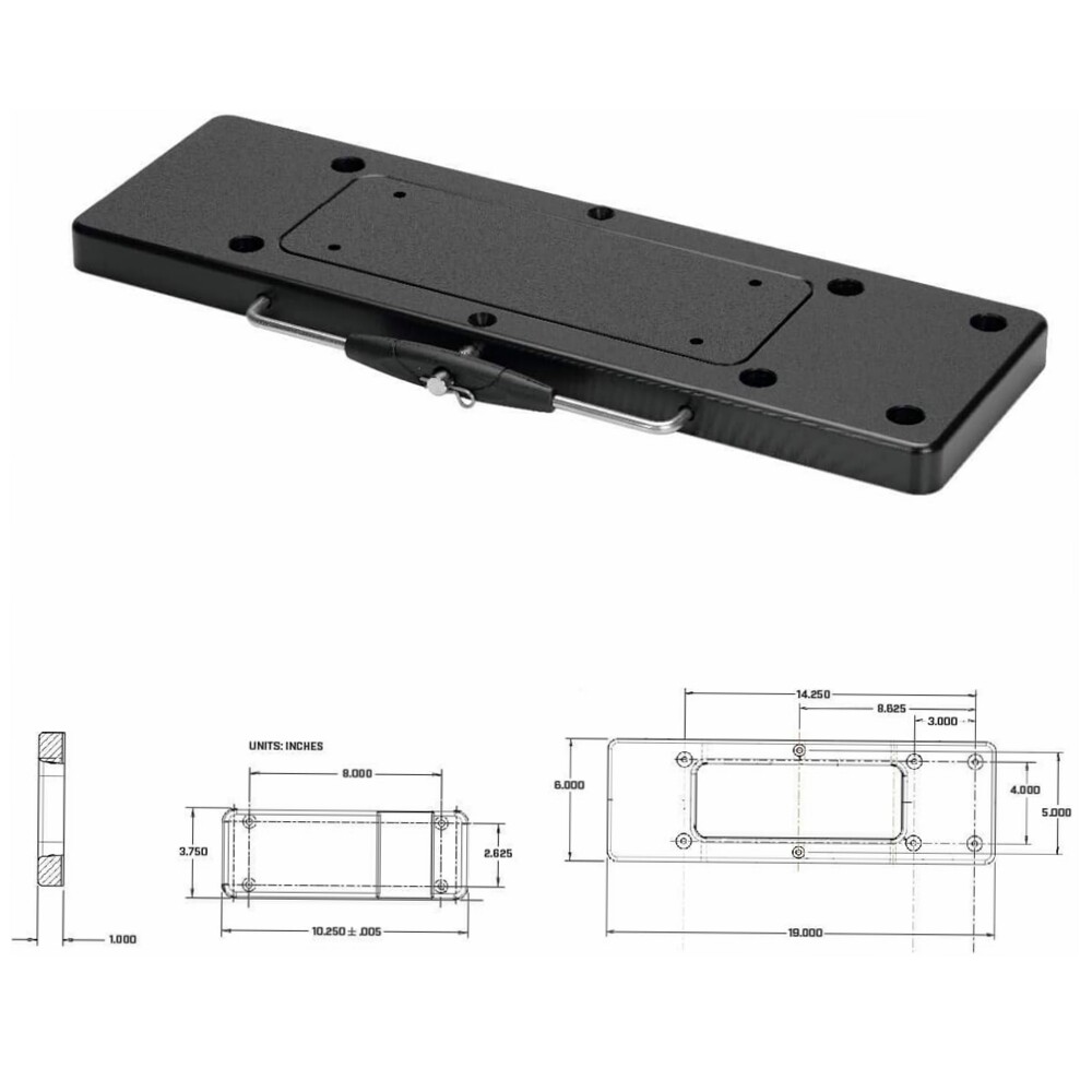 1854023 Quick Release Bracket MKA-23 Composite Scissors Quick Release Bracket