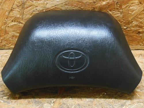 1990 1994 JDM TOYOTA CORSA TERCEL EL41 BLACK REXIN STEERING WHEEL RARE ITEM OEM - Picture 9 of 12