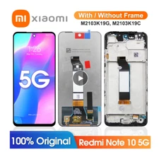 LCD Display Replacement Touch Screen Assembly Frame For Xiaomi Redmi Note 10 5G