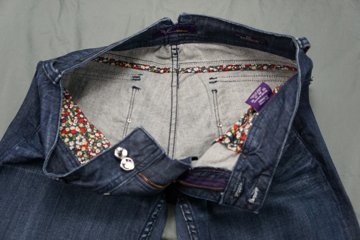 VIGOSS Collection Embroidered Flap Pocket Jeans Size 3 MSRP