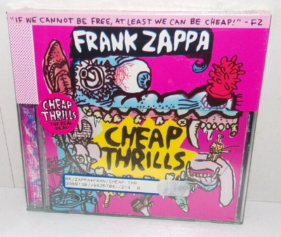 Frank Zappa : Cheap Thrills CD (2002) Brand New Sealed CD