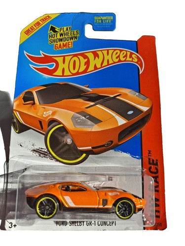 Hot Wheels HW Race Ford Shelby GR-1 Concept 178/250 2013 Orange Great For Track - Picture 1 of 3