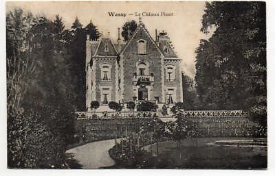 WASSY - Haute Marne - postcard 52 - le Chateau Pissot