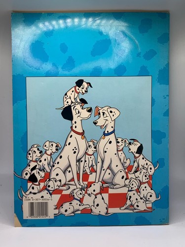 Walt Disney's 101 DALMATIANS BIG COLORING BOOK #1224-5 ©1991 - See Description - Picture 2 of 3