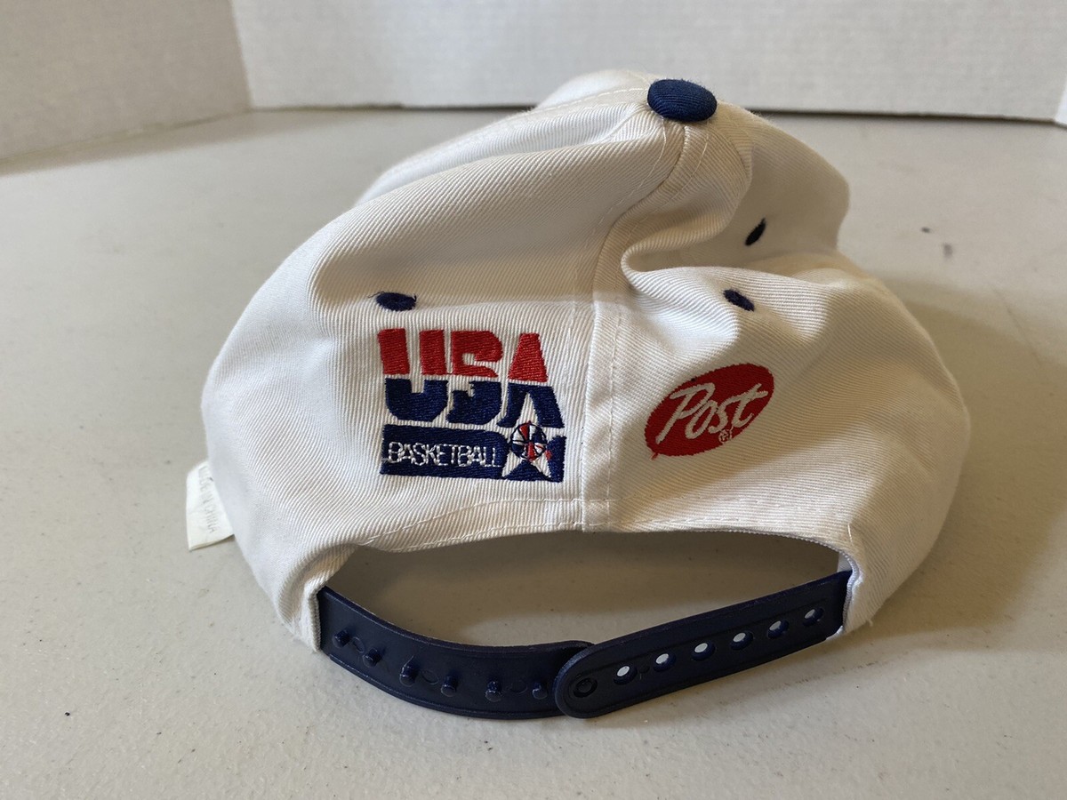 vintage Dream Team USA Basketball Post hat cap NBA 1992 Olympics