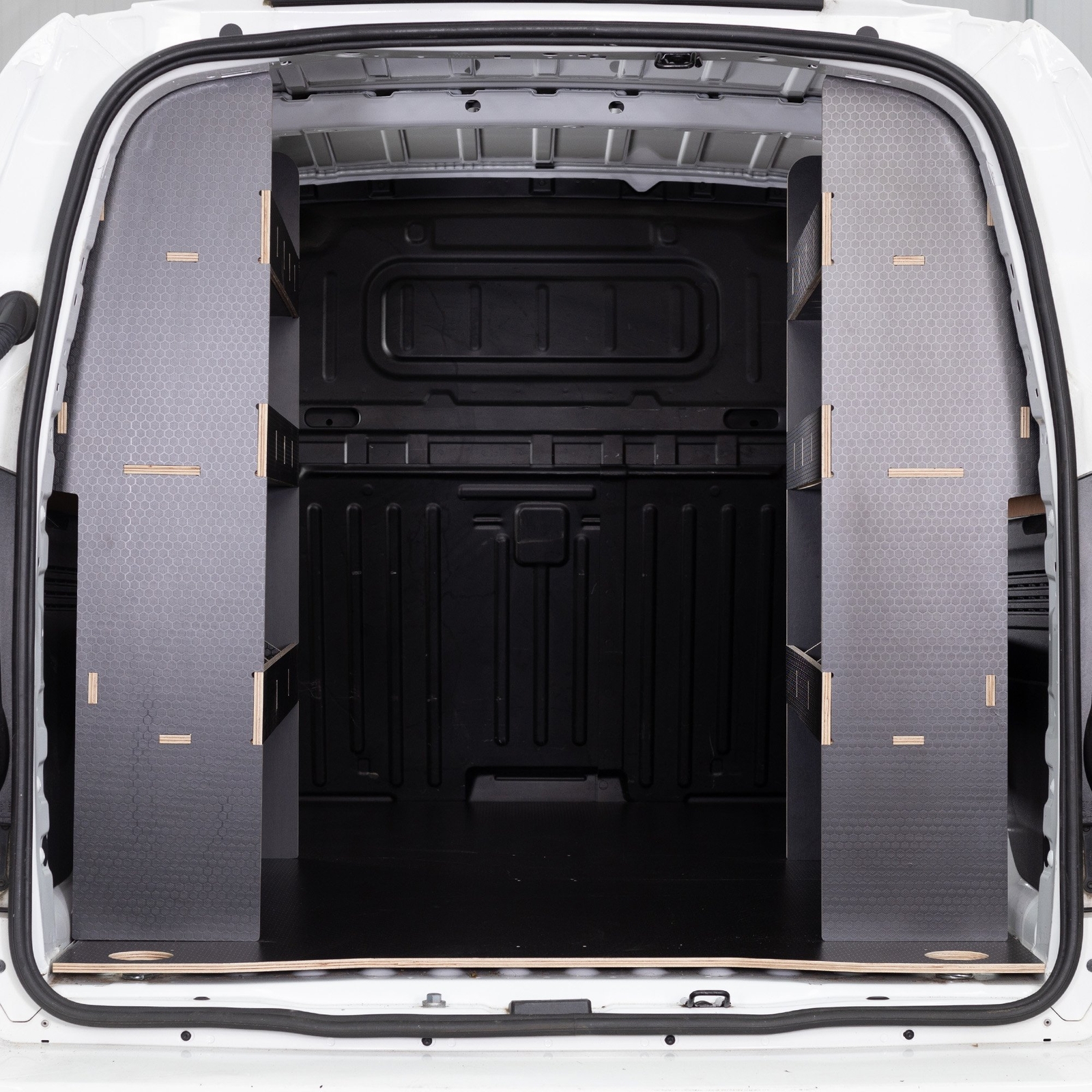 Vauxhall Combo L2 (LWB) 2019+ Double Rear HEXABOARD Van Racking Van Organiser