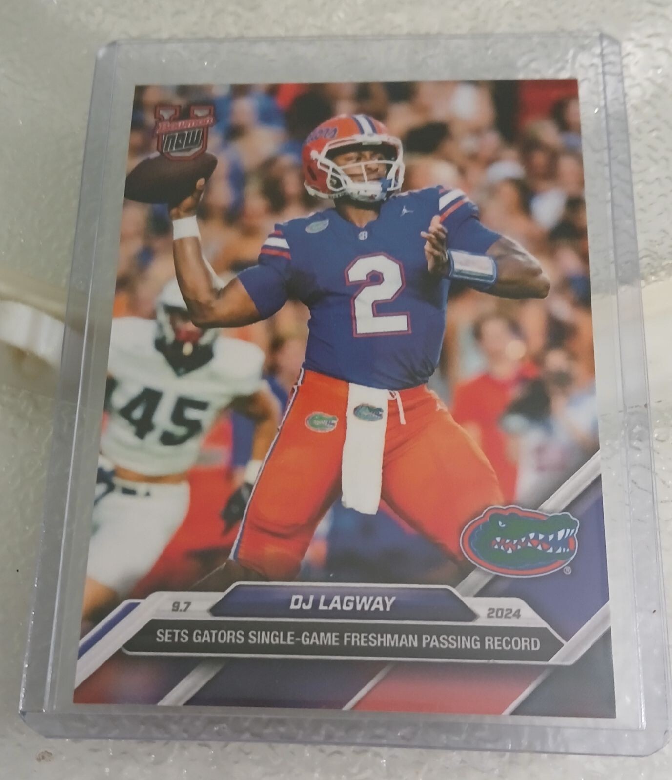 2024-25 DJ Lagway Bowman U Now Card #7 Florida Gators QB!!! Free Shipping!!