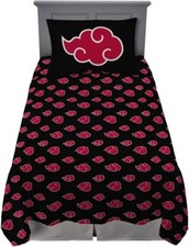 Franco Naruto Akatsuki Anime Bedding Super Soft Microfiber Twin XL,