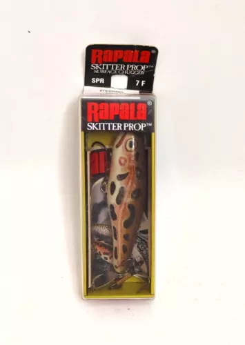 Rapala Skitter Prop SPR-7 Top Water Fishing Lure - F Frog