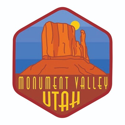 Monument Valley  Sticker Decal Bumper Sticker