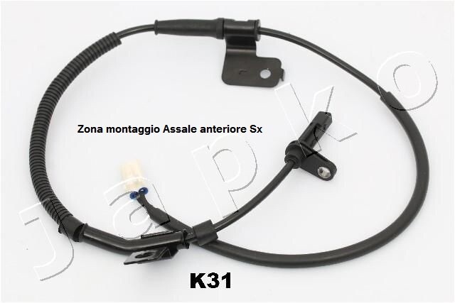 YY SENSORE N° GIRI RUOTA ABS PER KIA SORENTO I 2.5 CRDI JAPKO 151K31 95671-3E300