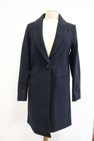 Mango Damen Wintermantel Wollmantel Mantel Blau Abrigo Dali 33935715 Gr.S Neu