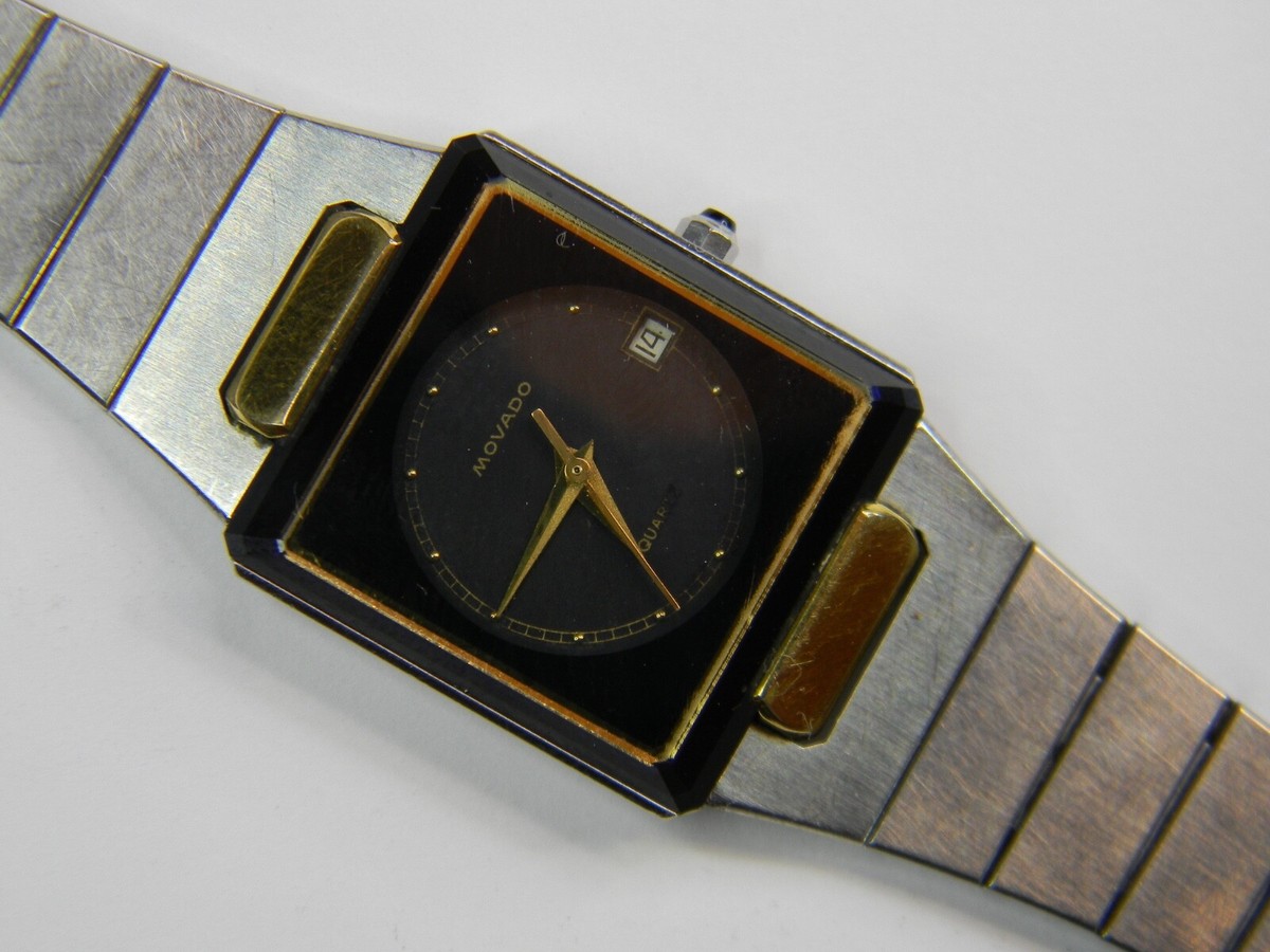 MOVADO 腕時計(クォーツ) シルバー/ブラック モバード ミュージアム クラシック ブラック ダイヤル シルバー