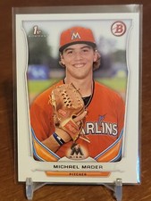 2014 Bowman Draft Picks & Prospects Michael Mader Miami Marlins #DP102