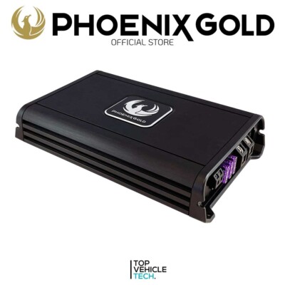 2000W MAX BASS MONO VERSTÄRKER PHOENIX GOLD ZR10001 1000W RMS SUBWOOFER AUTO AUDIO