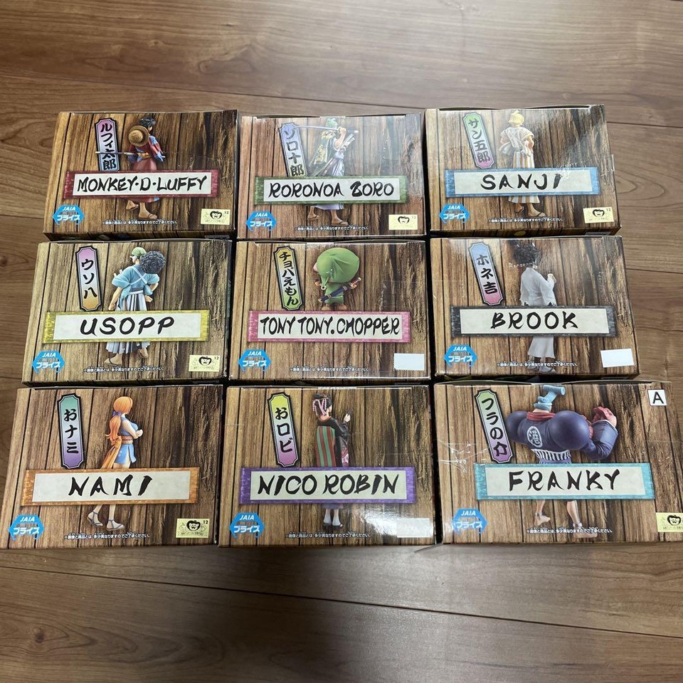 One Piece Figure Wano Country Straw Hat Pirates Costume Set eBay