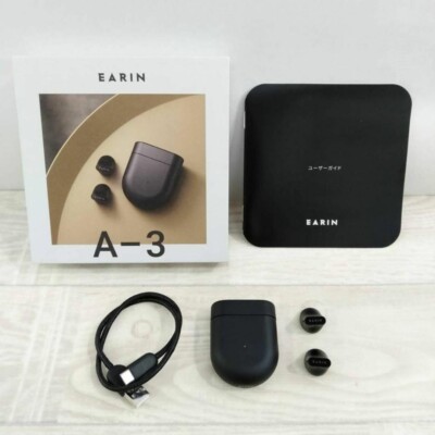Earin A-3 Article Wireless Earbuds Bluetooth earphones Black Earin A-3 earphones