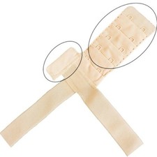 Braza 2 Hooks One-Size Low Down Bra Strap Style S8060