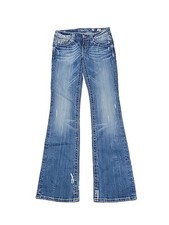 Miss Me Jeans Womens Size 26 Flat Back Pocket W5353B Boot Cut Denim Jeans
