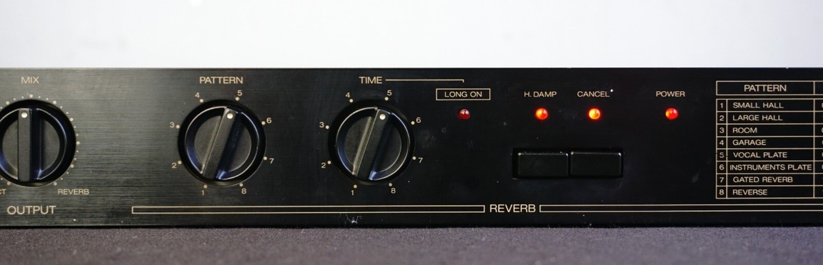 Korg DRV-1000 Vintage 1980's Digital Delay 1U Rack Mount Effects