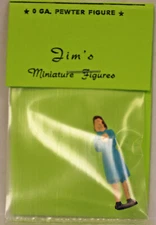 Woman Figure, O O27 Gauge, For Lionel Marx Train Layout