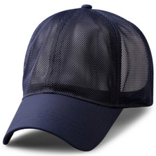 Hommes Maille Casquette Baseball Été Extérieur Décontracté Réglable Chapeau