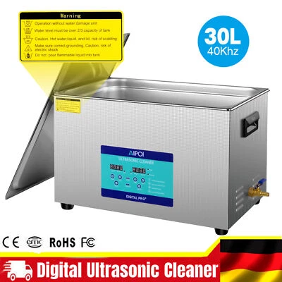 Ultraschallreiniger 30L Ultraschallreinigungsgerät Edelstahl Ultrasonic Cleaner