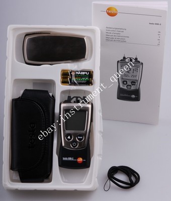 Testo 606-2 Wood Material Moisture Meter Temp Humidity NTC 0560 6062