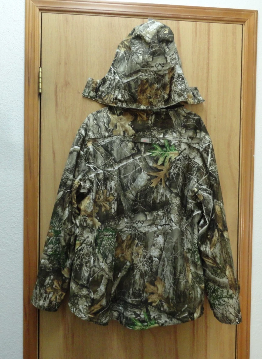 HABIT HUNTING JACKET MEN'S SIZE LARGE REALTREE LOGO - product detail image 3