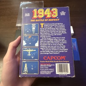 1943 The Battle of Midway (Nintendo NES) Tested - Authentic