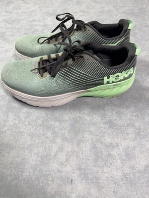 Hoka One One Mach 3 Shoes Mens 12 Green Running Cushioned Mesh Sneaker Athletic