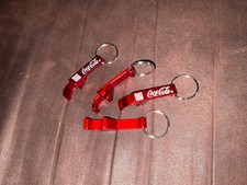 4 St&uuml;ck Flaschen&ouml;ffner Alu  Coca Cola Aluminium