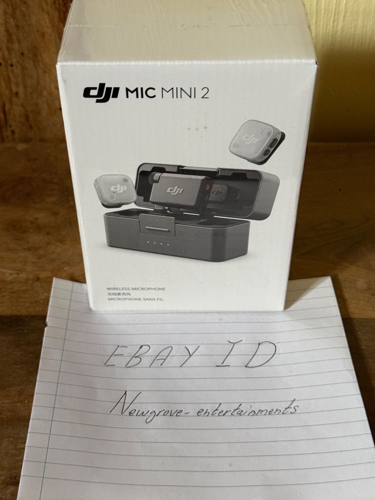 DJI Mic Mini 2 Wireless Mic (2 TX + 1 RX + Charging Case) Brand New Sealed