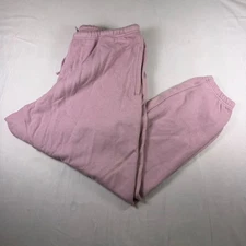 Skims Cotton Fleece Joggers Pants Dusk Size L