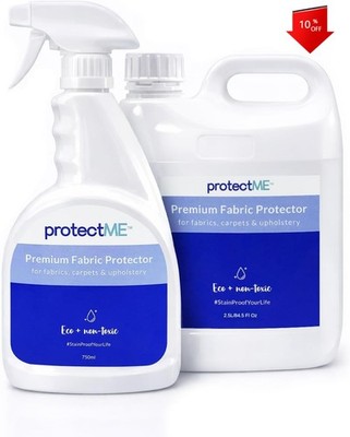 NEW,Fabric Protector Spray Bundle - 25.4 oz + 84.5 oz