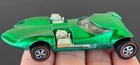 Vintage Hot Wheels Redline 1969 Emerald Green Twinmill - White Int., Attractive!