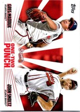 2023 Topps #12P-20 Greg Maddux / John Smoltz One-Two Punch
