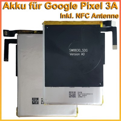 Akku für Google Pixel 3A XL Batterie Battery Accu G020A-B + NFC Antenne