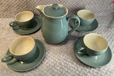 Denby Manor Green Coffee Set