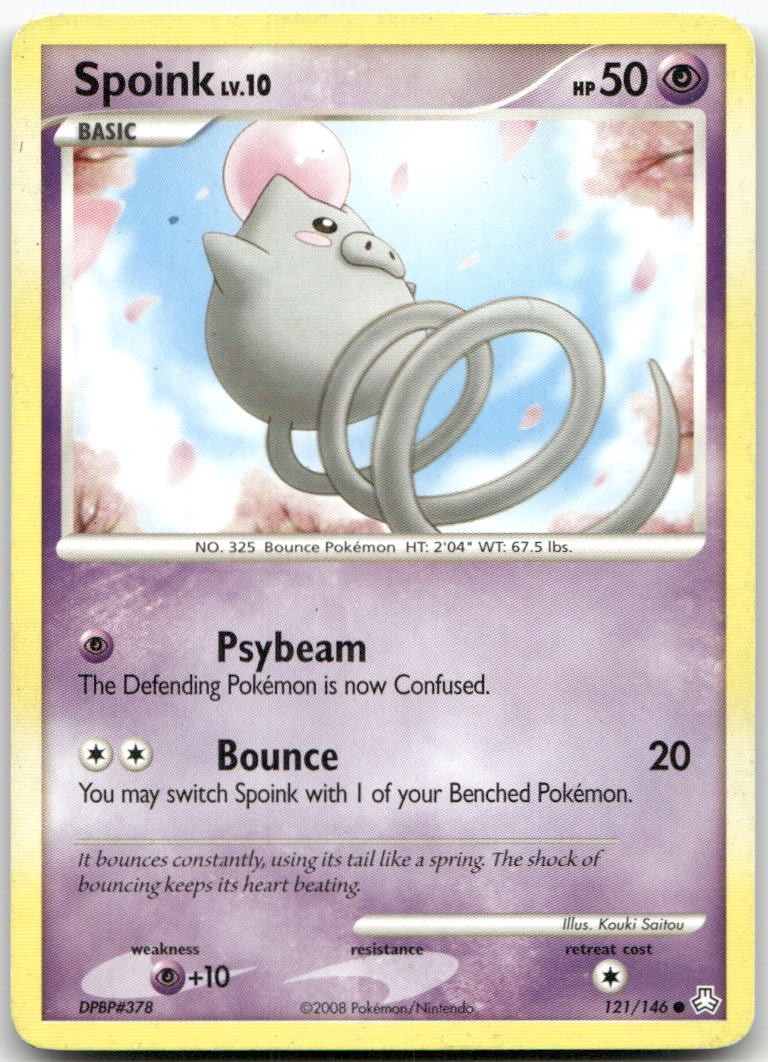 Spoink 121/146 Common Legends Awakened Pokemon LP