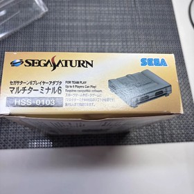 Sega Saturn Multi Terminal 6 Multi Tap With Original Box, Operation Unconfirmed