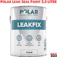 Polar Leak Fix Spray, Paint Waterproof Roof Sealant Clear Repair Stops Leaks UK